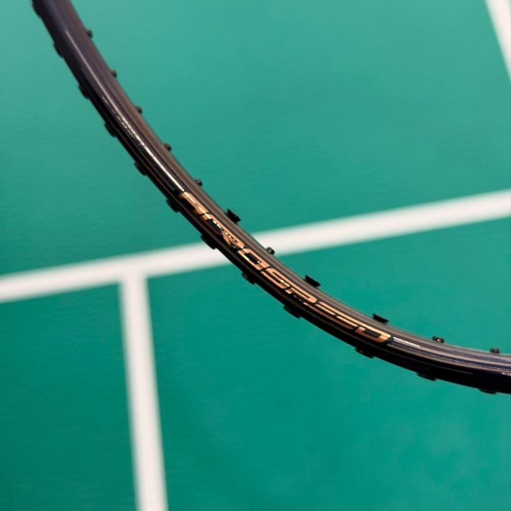 丘林體育Chilling | MIZUNO羽球拍 | ACROSPEED 0 | 黯黑 黯藍銷魂 | BDSS店鋪限定-細節圖6