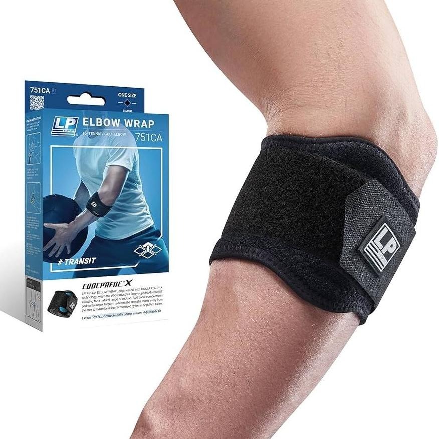 丘林體育Chilling | LP 護具 | LP 751CA 高透氣網球/高爾夫球護肘 | 護肘 各運動適用 職業選手-細節圖4