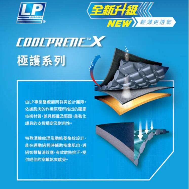 丘林體育Chilling | LP 護具 | LP 751CA 高透氣網球/高爾夫球護肘 | 護肘 各運動適用 職業選手-細節圖7