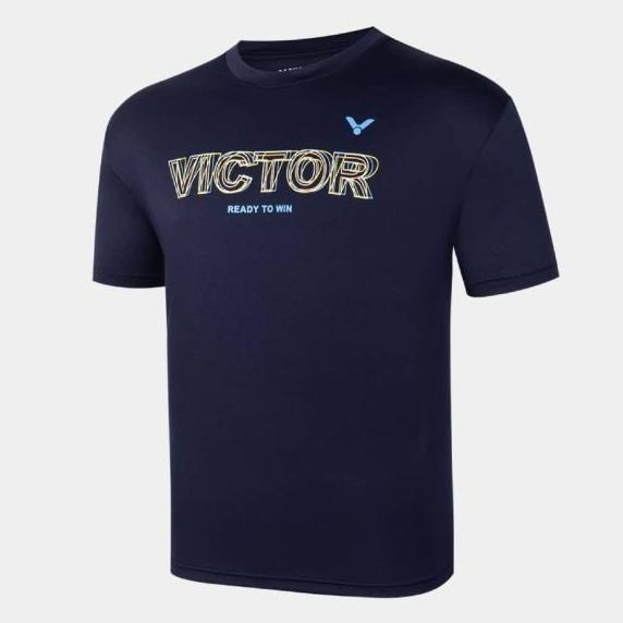 丘林體育Chilling | VICTOR 球衣 | T-2607 A / B 線條LOGO T-Shirt | 台灣制-細節圖3