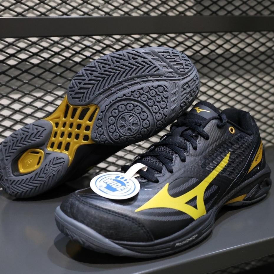 丘林體育Chilling | MIZUNO羽球鞋 | WAVE CLAW 4 | 71GA264305 | 限量黑金配色-細節圖4