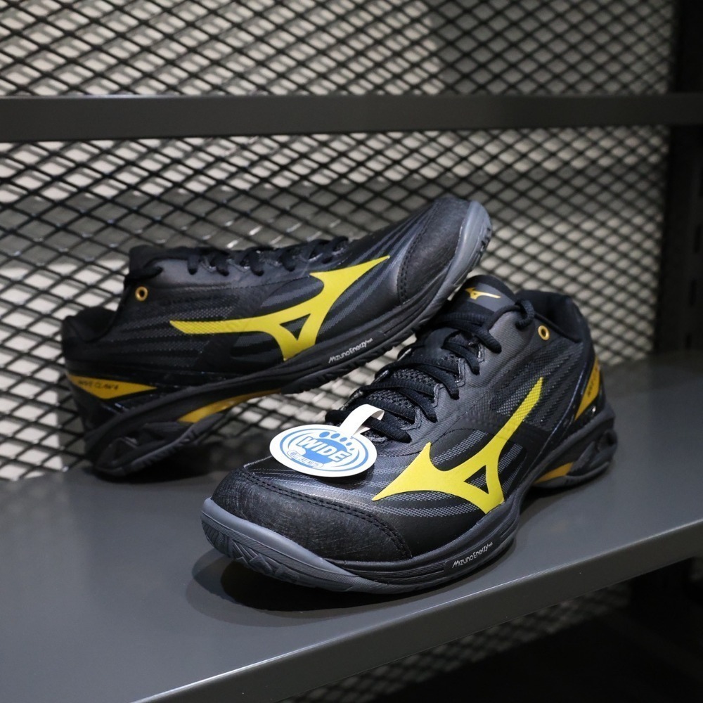 丘林體育Chilling | MIZUNO羽球鞋 | WAVE CLAW 4 | 71GA264305 | 限量黑金配色-規格圖9