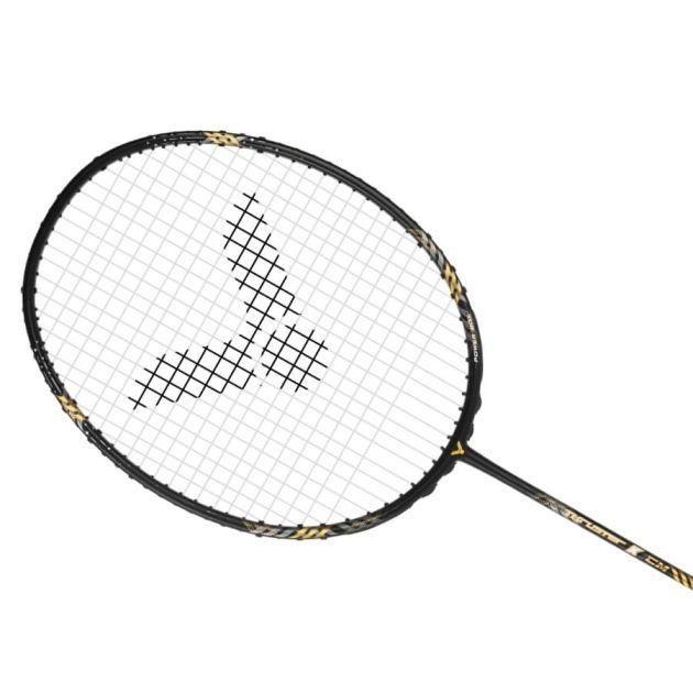 丘林體育Chilling | VICTOR羽球拍 | TK-CM | 突擊系列 | 黑金配色 | 初中階攻擊拍-細節圖4