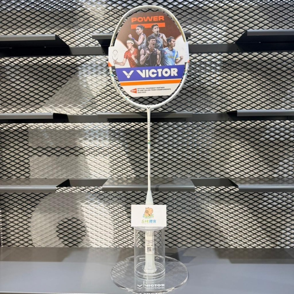 丘林體育Chilling | VICTOR羽球拍 | TK-R A & L | 突擊系列 | 中階 攻擊型 羽球拍-細節圖3