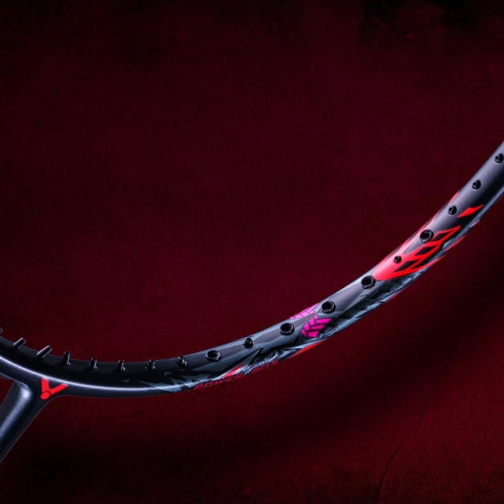丘林體育Chilling | VICTOR羽球拍 | TK-RYUGA METALLIC | 黑龍牙 | 李梓嘉戰拍-細節圖3