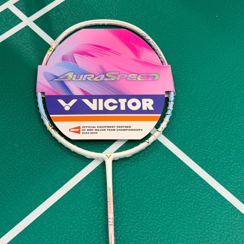 丘林體育Chilling | VICTOR 羽球拍 | ARS-77F I | 女神拍 | 女性球拍 高階速度拍 絕美粉-細節圖4