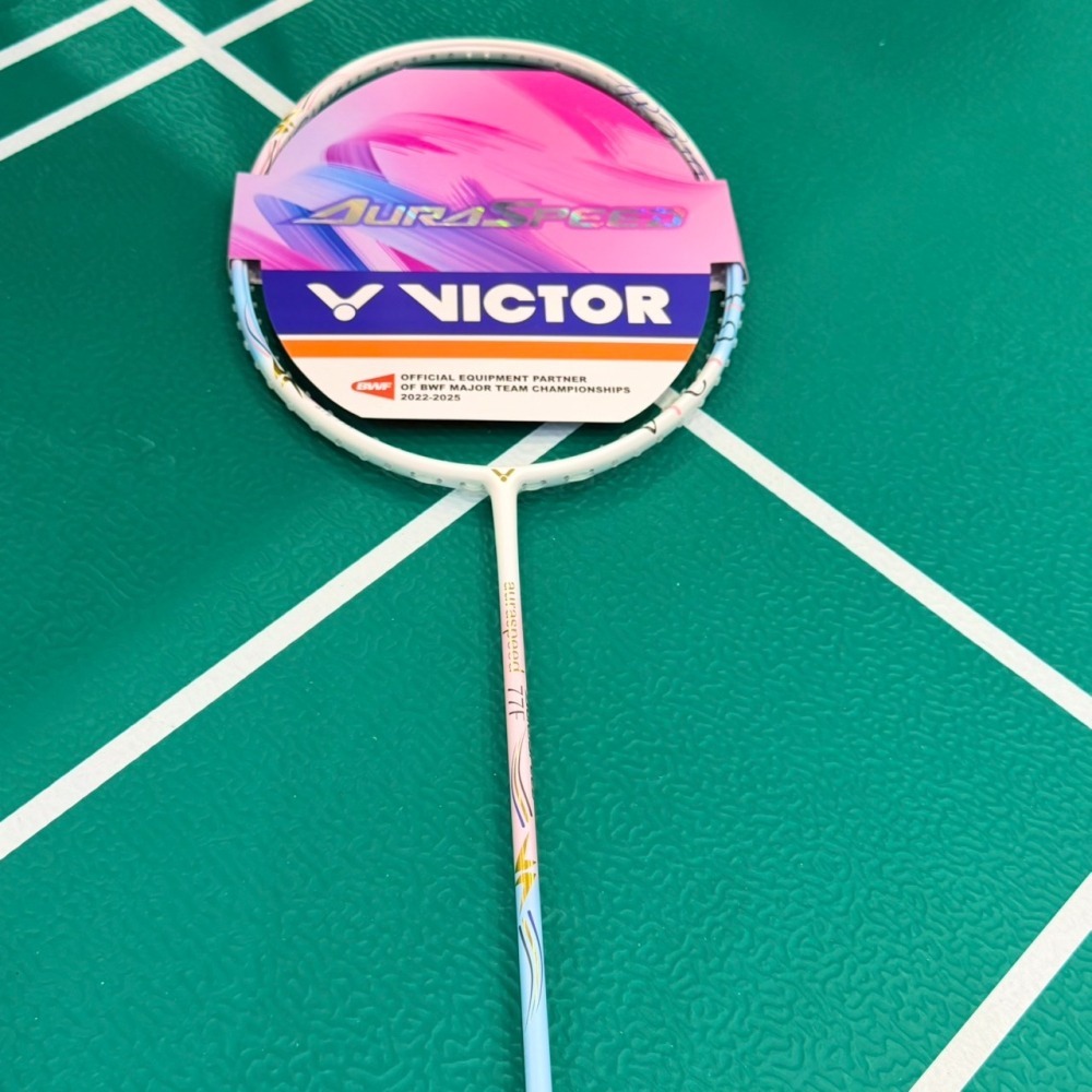 丘林體育Chilling | VICTOR 羽球拍 | ARS-77F I | 女神拍 | 女性球拍 高階速度拍 絕美粉-細節圖5