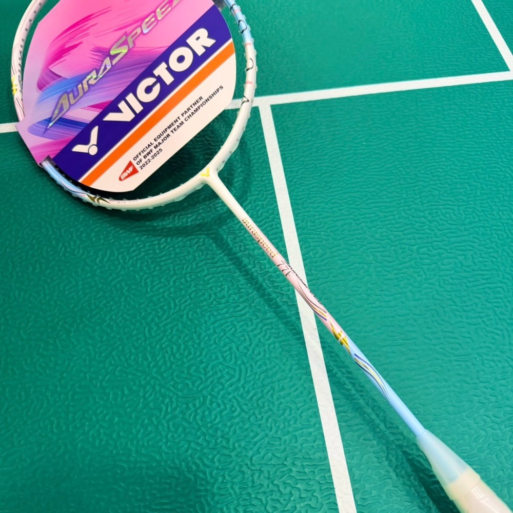 丘林體育Chilling | VICTOR 羽球拍 | ARS-77F I | 女神拍 | 女性球拍 高階速度拍 絕美粉-細節圖6