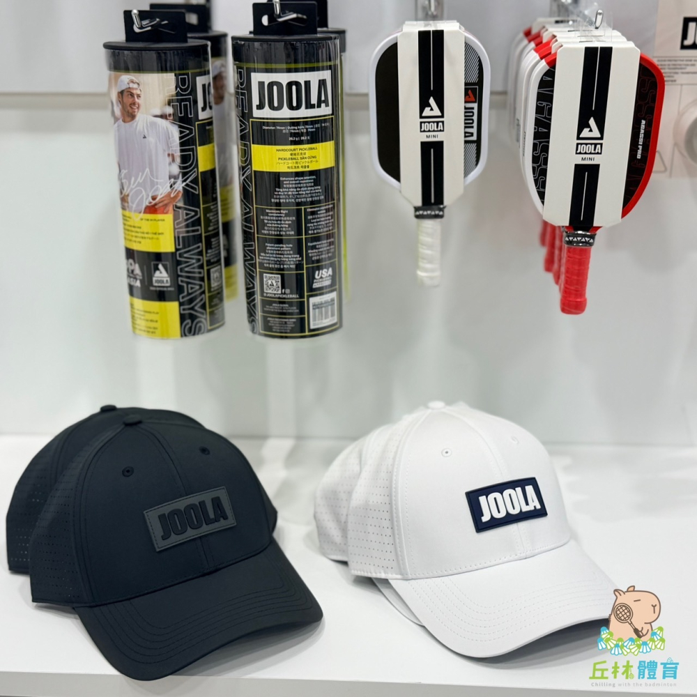 丘林體育Chilling | JOOLA 匹克球 | Perforated Cap | 排汗透氣 運動帽 | 輕薄 快乾-細節圖2