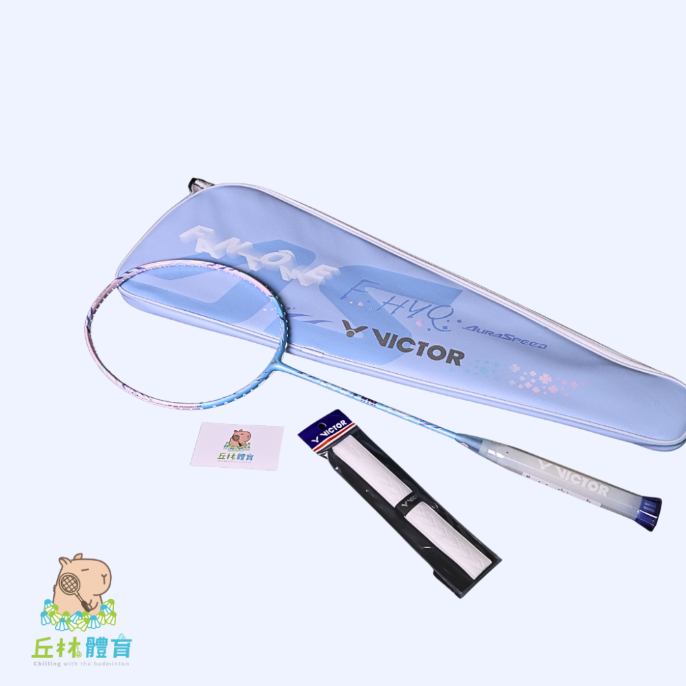 丘林體育Chilling | VICTOR羽球拍 | ARS-FANTOME F HYQ | 影刃F | 黃雅瓊聯名限定-細節圖6