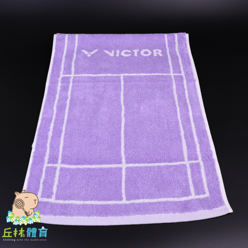 丘林體育Chilling | VICTOR 運動毛巾 |  C-4184 場地造型運動毛巾 | 100%棉 羽球場 新色-細節圖6