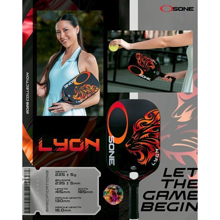 丘林體育Chilling | OSONE 匹克球 | LYON PICKLEBALL PADDLE 匹克球拍-細節圖4