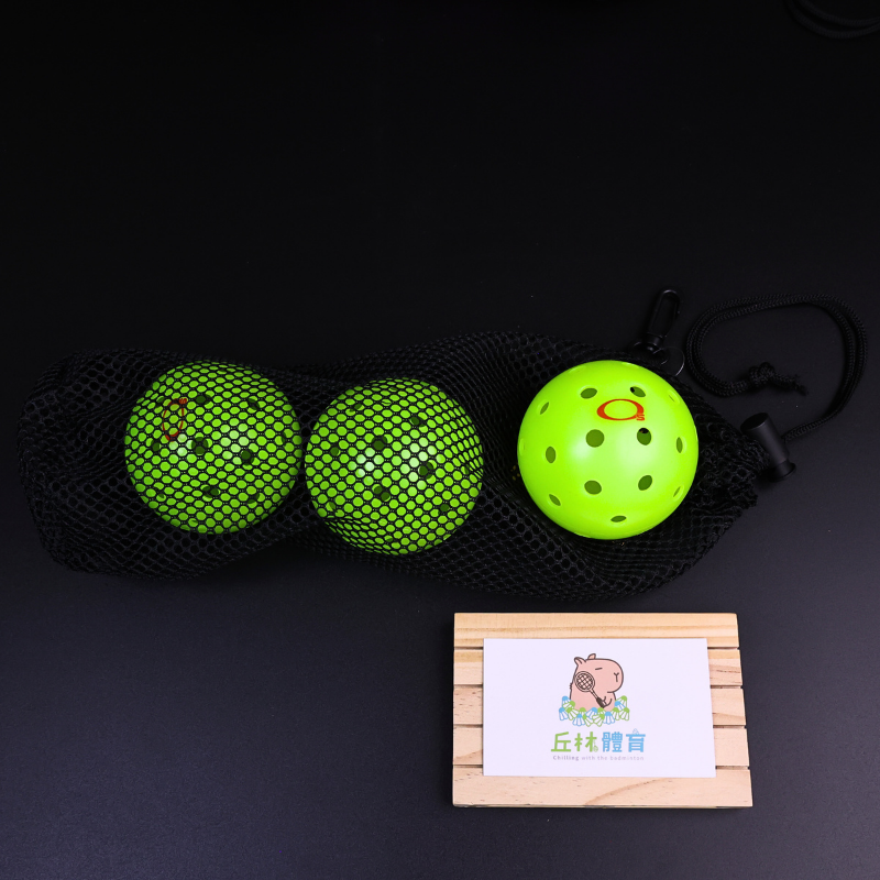 丘林體育Chilling | OSONE 匹克球 | TEAM AC PICKLEBALL 40孔 三顆入 含束口袋包裝-細節圖3