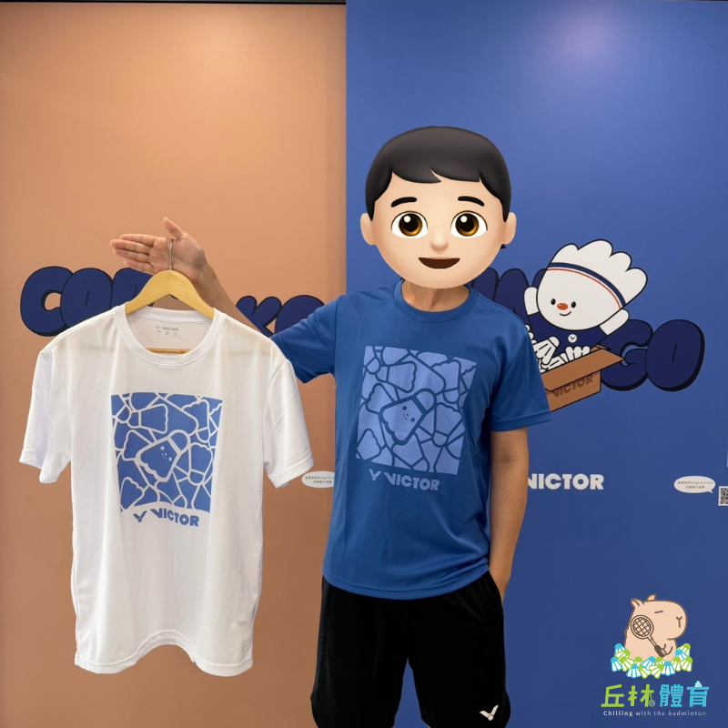 丘林體育Chilling | VICTOR 球衣 | T-2616 A / F 羽球滿版 T-Shirt | 台灣制-細節圖5
