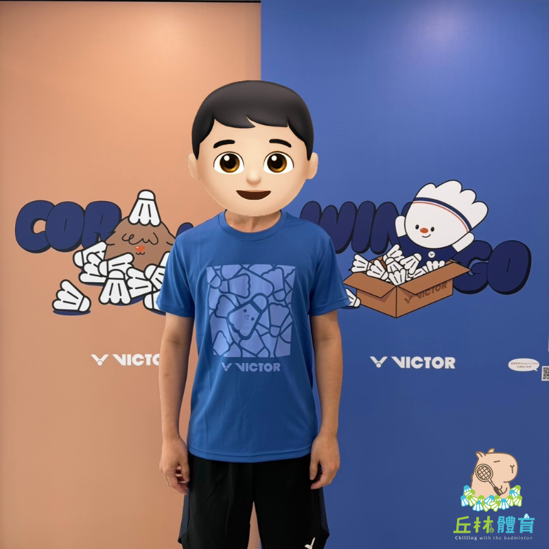 丘林體育Chilling | VICTOR 球衣 | T-2616 A / F 羽球滿版 T-Shirt | 台灣制-細節圖7
