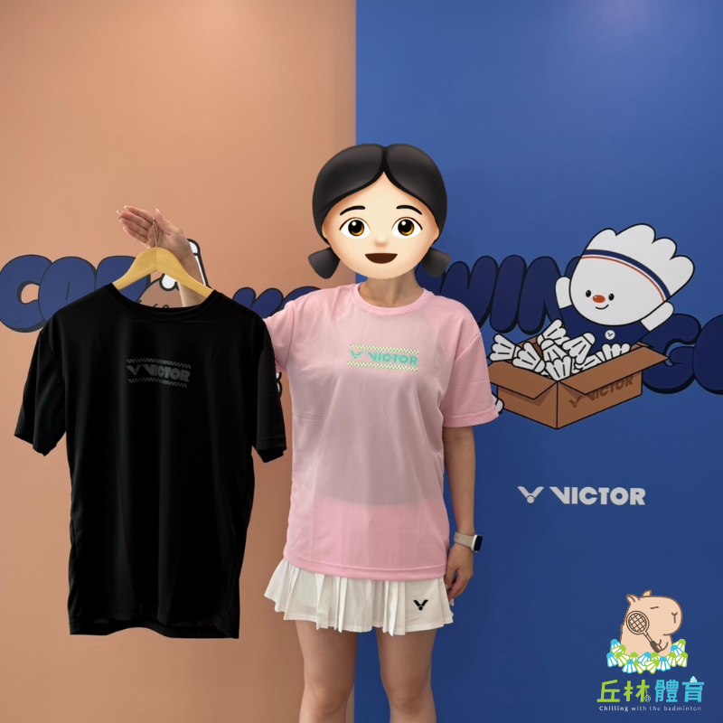丘林體育Chilling | VICTOR 球衣 | T-2614 C / I 賽車跑道 T-Shirt | 台灣制-細節圖5