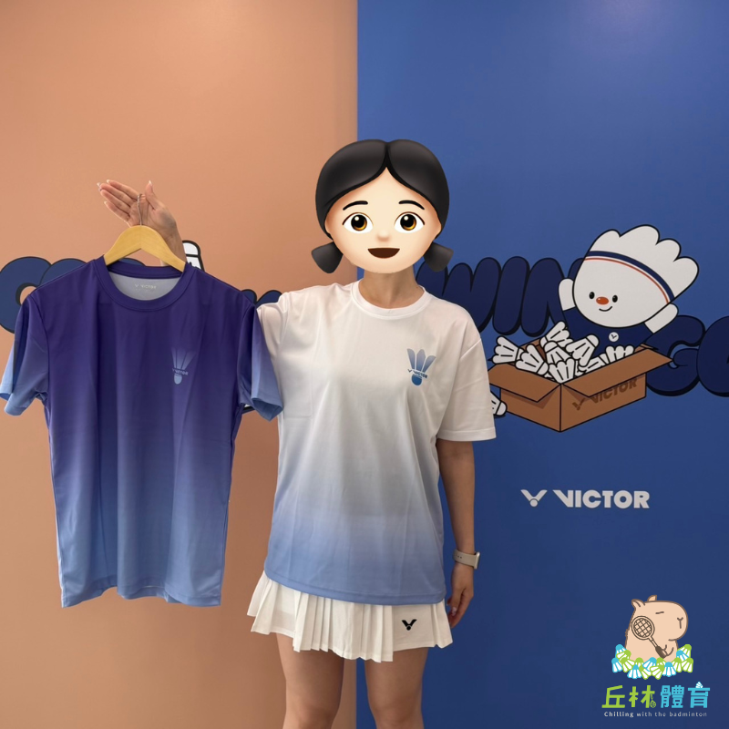 丘林體育Chilling | VICTOR 球衣 | T-2613 A / J 針織賽服 T-Shirt | 台灣制-細節圖5