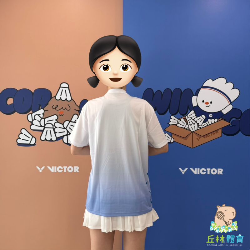 丘林體育Chilling | VICTOR 球衣 | T-2613 A / J 針織賽服 T-Shirt | 台灣制-細節圖10