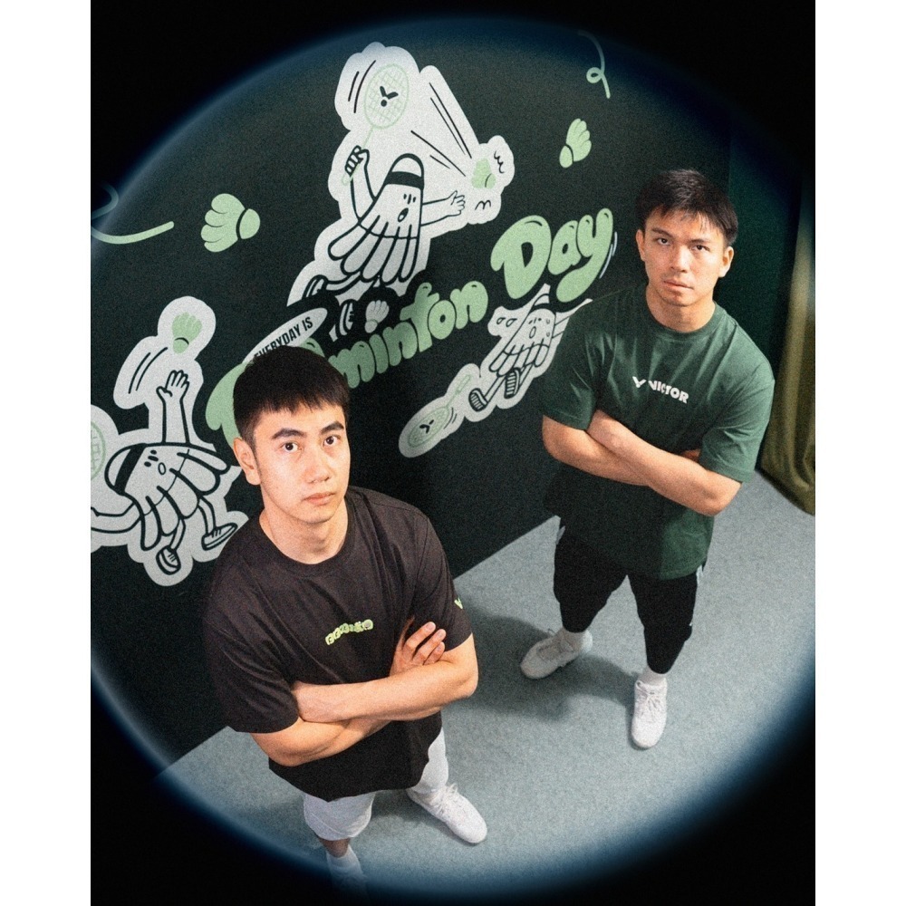 丘林體育Chilling | VICTOR 球衣 | T-2603EIBD | 日日羽球限定系列 | 極少量 售完不補-細節圖6