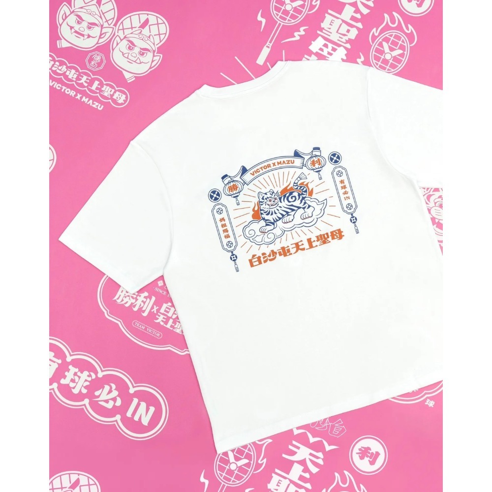 丘林體育Chilling | VICTOR x 白沙屯媽祖聯名系列 | 上衣 | T-2601BMZ 虎爺款 售完不補-規格圖11