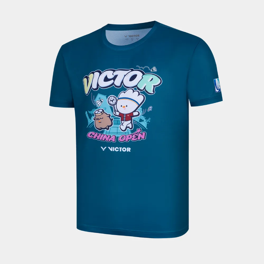 丘林體育Chilling | VICTOR 球衣 | T-2602CO 中國公開賽限定 T-Shirt 勝利吉祥物 限量-細節圖3
