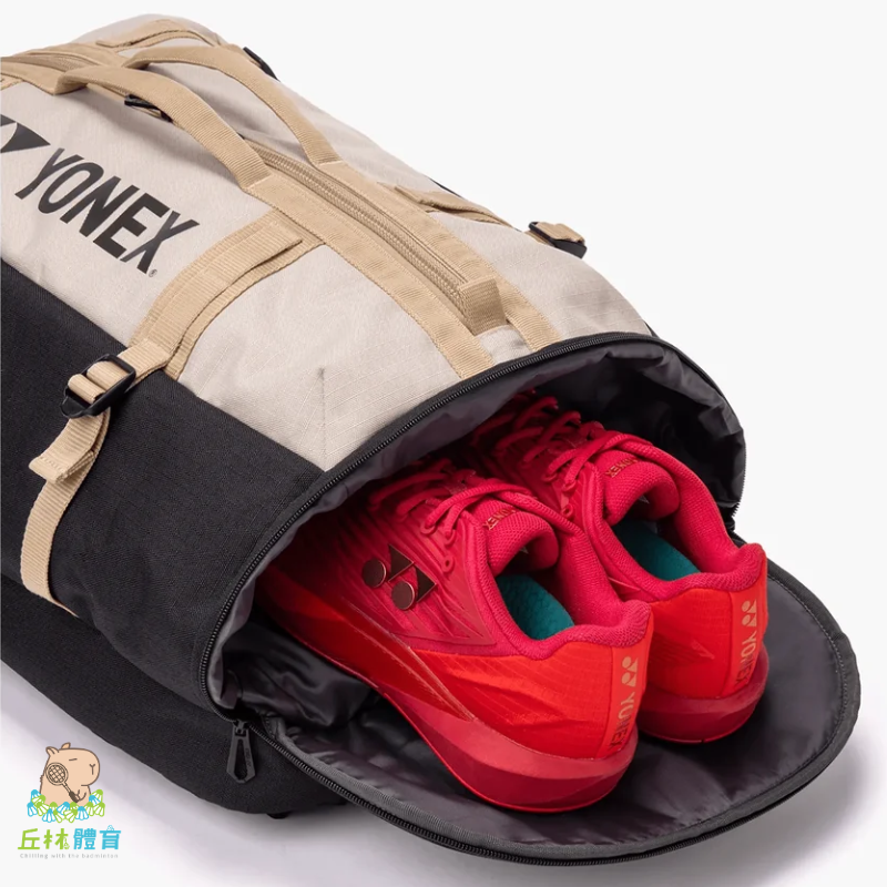 丘林體育Chilling | YONEX 羽球拍袋 | BA72612EX | 羽球後背包 | 直立式 大空間 鞋倉-細節圖6