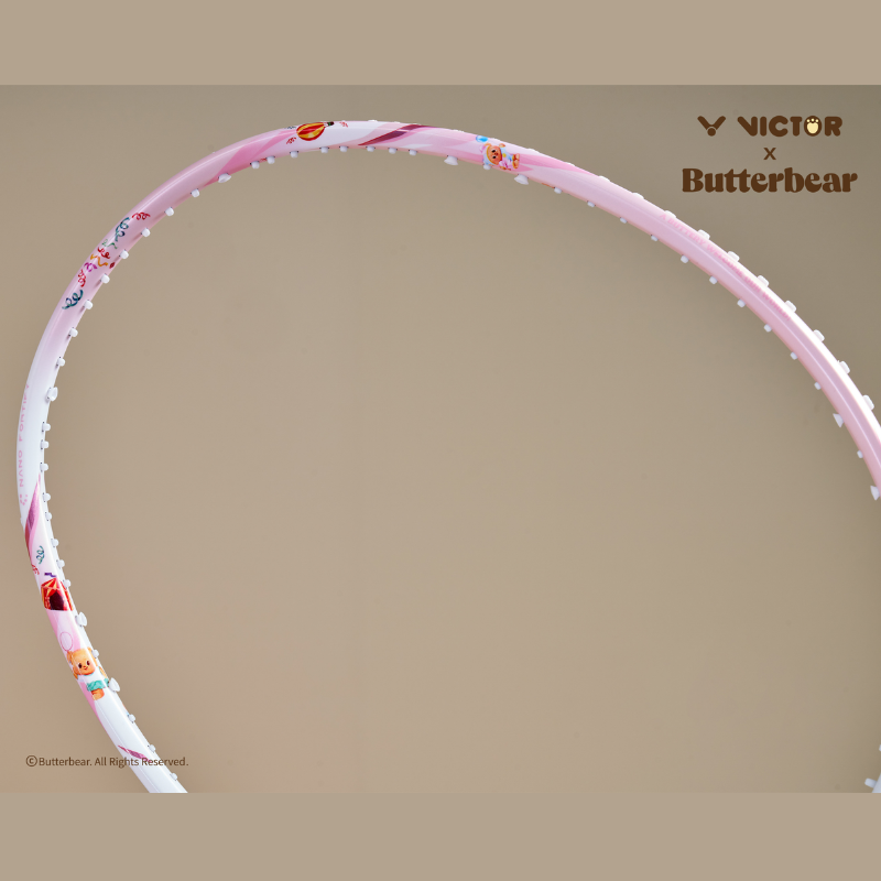 丘林體育Chilling | VICTOR x BUTTERBEA 羽球拍 | ARS-BUTTER BEAR 奶油小熊-細節圖2