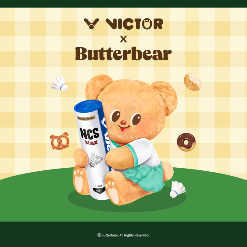 丘林體育Chilling | VICTOR x BUTTERBEA 羽球拍包 | BR5653BTB 矩形包 奶油小熊-細節圖5