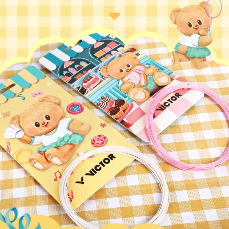 丘林體育Chilling | VICTOR x BUTTERBEA 羽球線 | VBS-63BTB A I 奶油小熊-細節圖2