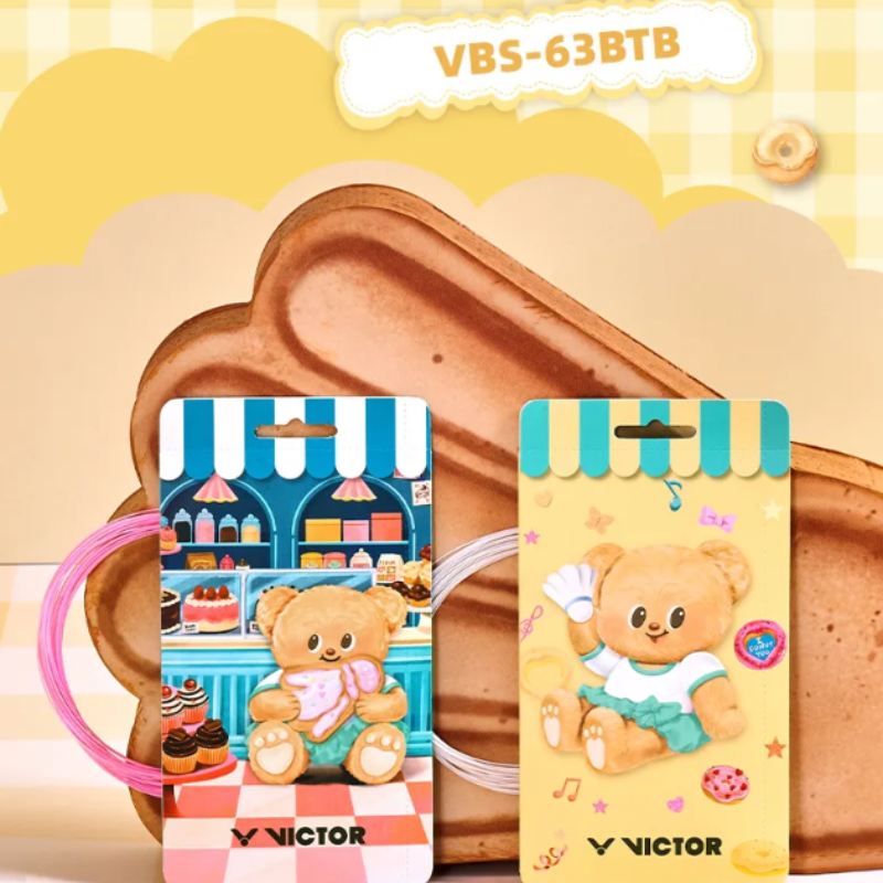 丘林體育Chilling | VICTOR x BUTTERBEA 羽球線 | VBS-63BTB A I 奶油小熊-細節圖3