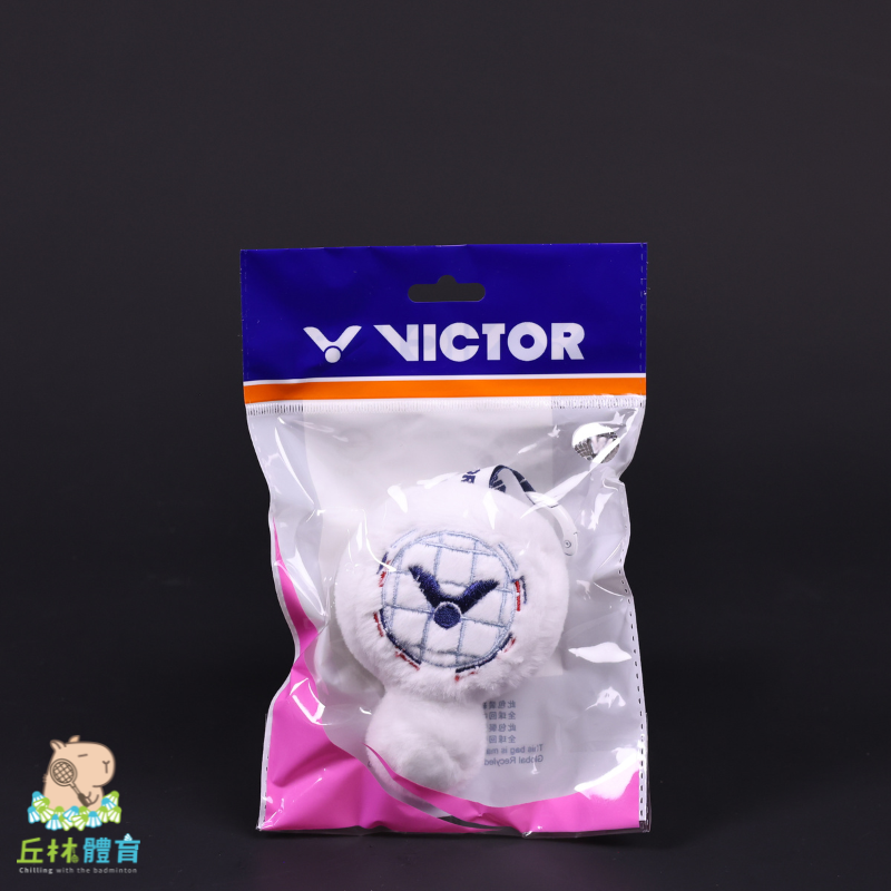 丘林體育Chilling | VICTOR 羽球吊飾 | C-PG6042 A 羽球掛件 | 羽球拍造型絨毛吊飾 送禮-細節圖5