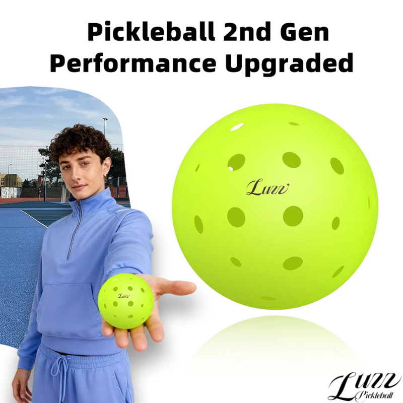 丘林體育Chilling | LUZZ 匹克球 | Gen2 Pickleball | 匹克球 32L + 8S 孔設計-細節圖4