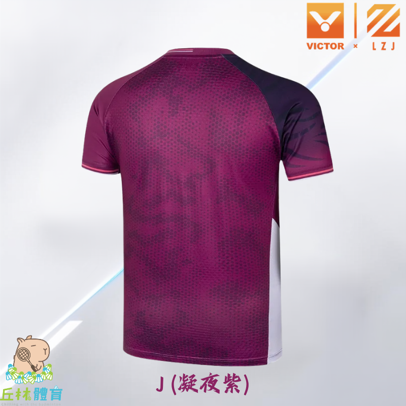 丘林體育Chilling | VICTOR 球衣 | T-65002 AW J 李梓嘉 專屬賽服 | 羽球衣 LZJ-細節圖4