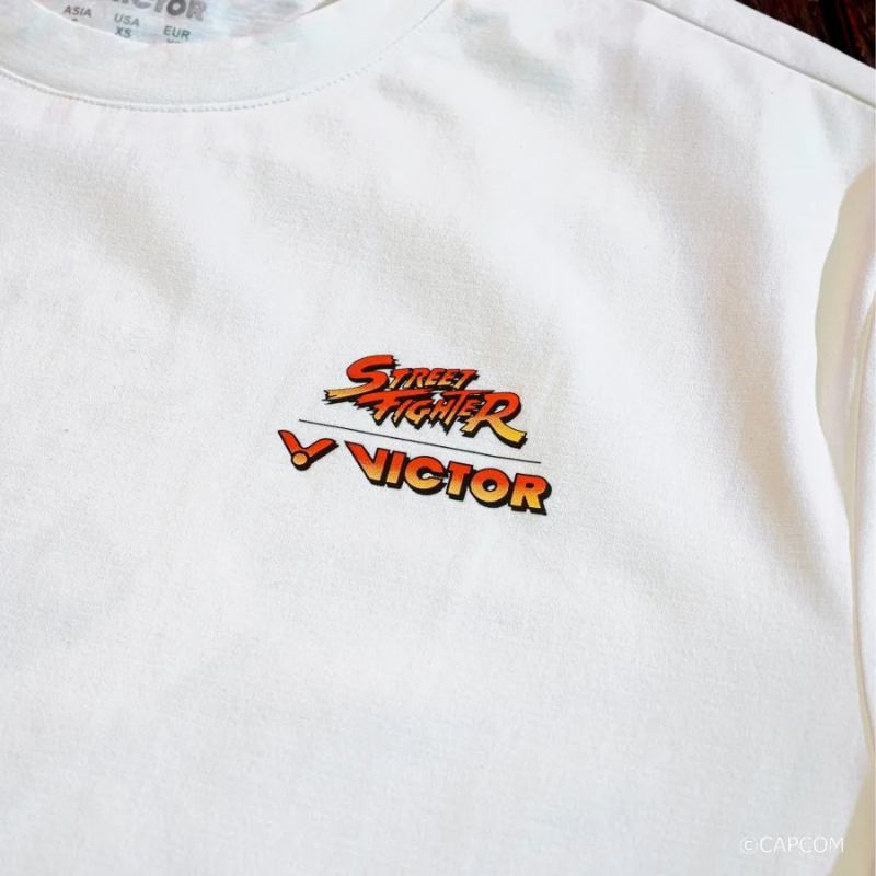 丘林體育Chilling VICTOR x Street Fighter 聯名T恤 T-2602STF 豪鬼 一瞬千擊-細節圖3
