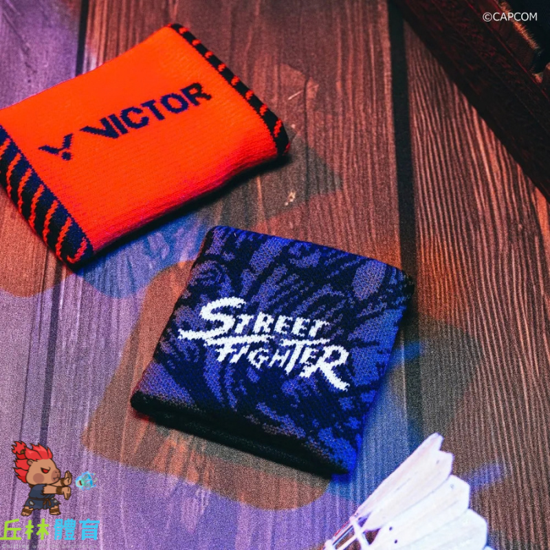 丘林體育Chilling VICTOR x Street Fighter 聯名護腕 SP 2603 2604 STF-細節圖2