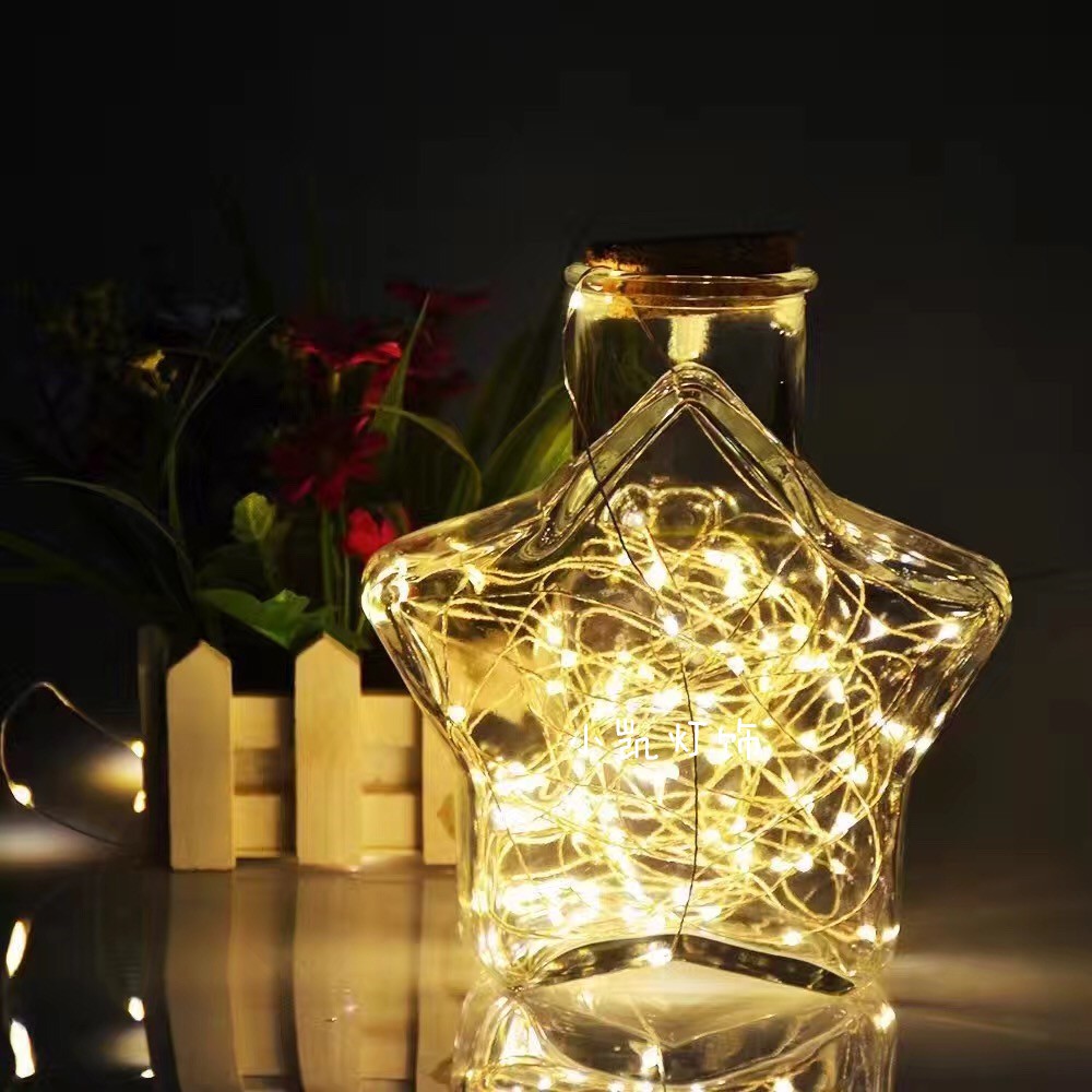 超浪漫燈串『高亮度 防水銅線燈』螢火蟲燈 LED燈串 瓶塞燈 鈕扣燈串 告白 求婚 星星燈 告白氣球 無線遙控 情境燈-細節圖6