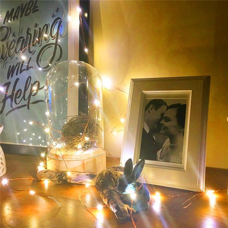 超浪漫燈串『高亮度 防水銅線燈』螢火蟲燈 LED燈串 瓶塞燈 鈕扣燈串 告白 求婚 星星燈 告白氣球 無線遙控 情境燈-細節圖7