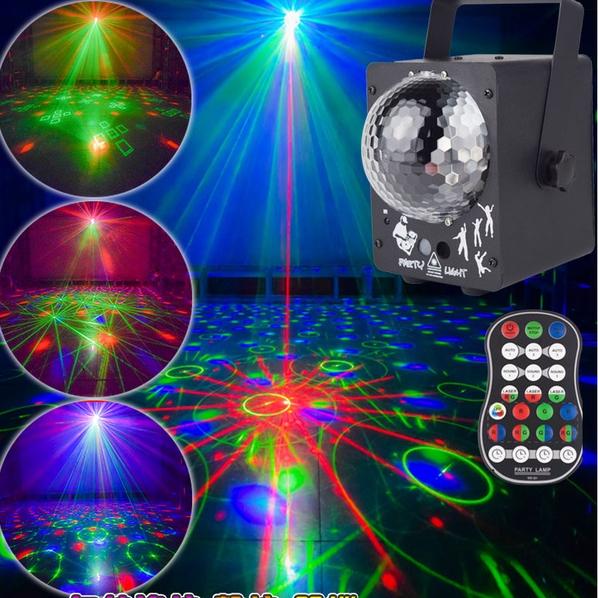 2024最新款⚡雷射魔球燈箱⚡雷射線條+LED廣域燈光 七彩燈 爆閃燈 帕燈 七彩霓虹燈 魔球燈 雷射燈 舞台燈 激光燈-細節圖3