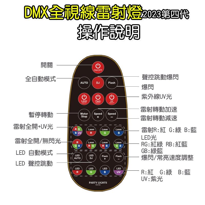 😎全視線DMX雷射燈😎酒吧燈 PUB燈 180種圖案 爆閃燈 PAR燈 舞台燈 激光燈 跳舞燈 夜店燈 派對燈 廟會造勢-細節圖8