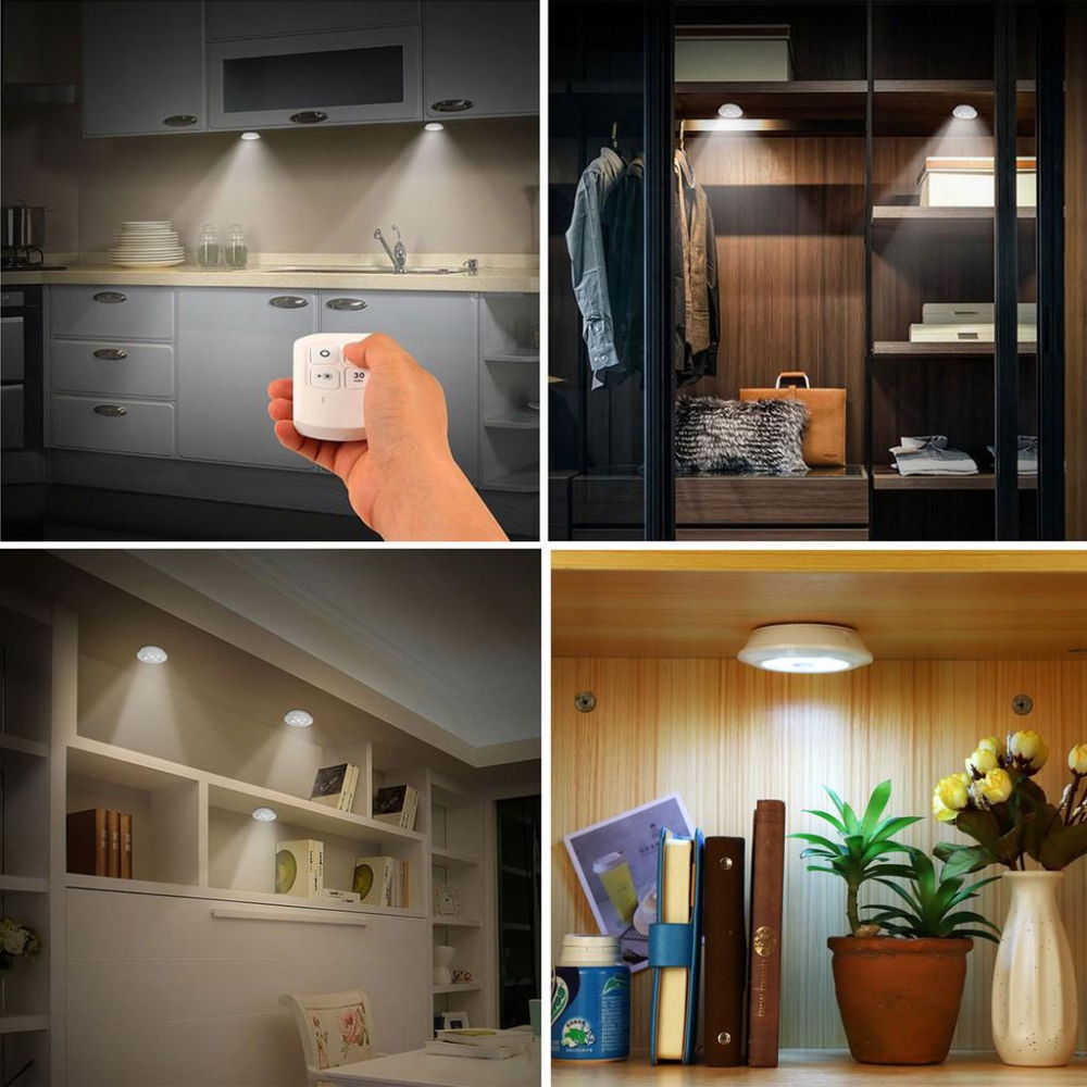 外銷歐美六萬顆 💡拍拍燈💡 買十送一 照明燈 櫥櫃燈 展示燈 電池燈 展示照明燈 情境燈 小夜燈 廚房燈 緊急照明燈-細節圖8