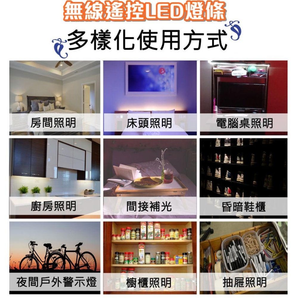 LED燈條🎨RGB燈條 幻彩燈條🎨USB燈條 RGB變色燈 電視盒燈條 LED燈 跑馬燈 擺攤燈 背景燈 露營燈 戶外燈-細節圖5