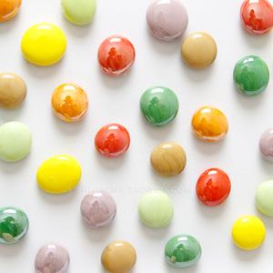 『免運』《彩色寶珠造型 強力磁鐵》『台灣現貨 24H快速出貨』辦公室磁鐵  冰箱磁鐵 黑板磁鐵 一組16顆-細節圖6