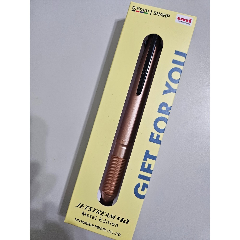 三菱 Jetstream 4+1金屬系列多機能筆-規格圖1