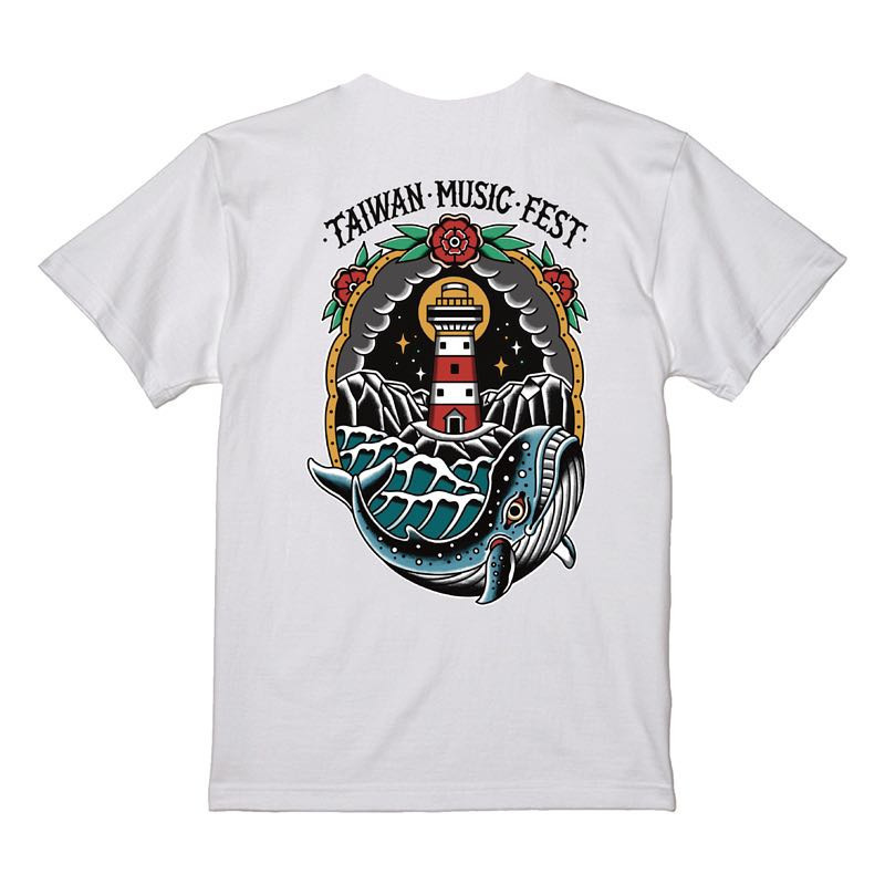 (領折價券+免運)台灣祭 X 地獄搖滾/帽子/演出紀念T/聯名款毛巾/ 聯名款短踢 /符仔虎毛巾/至少我們還有音樂-規格圖7