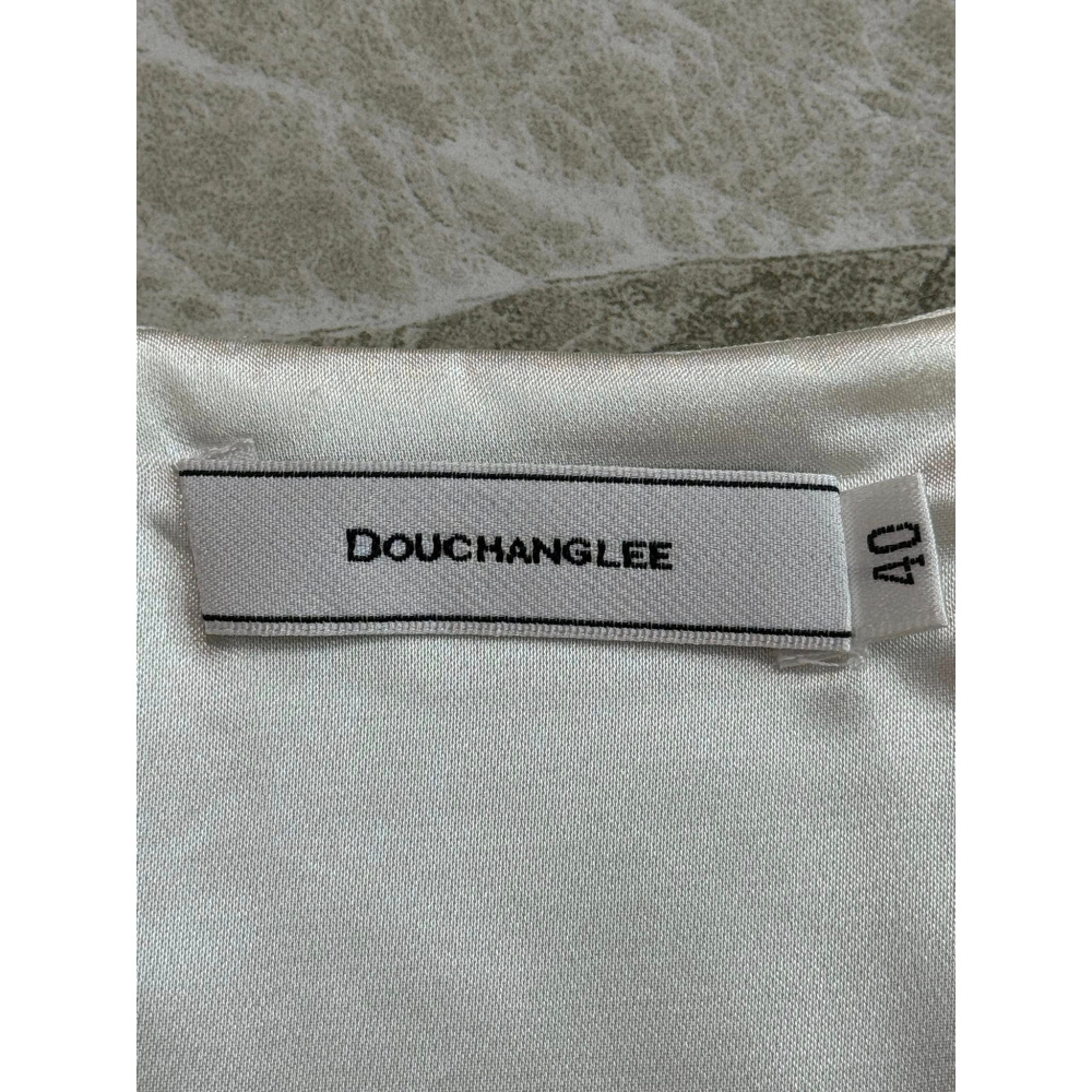竇騰璜 張李玉菁 DOUCHANGLEE 白色 A字長洋裝//二手商品-細節圖2