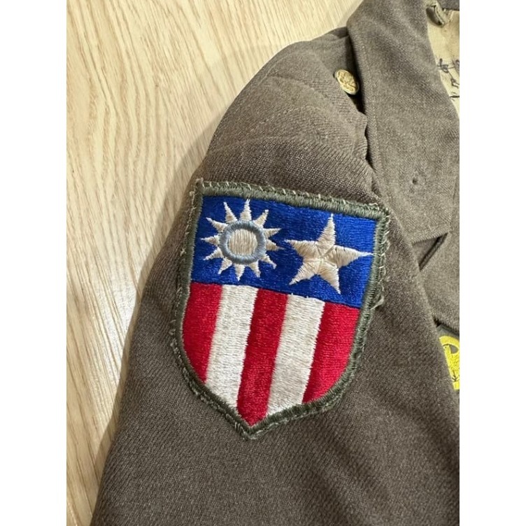 美軍公發  M-1939 外套 中緬印戰區 大衣 CBI 1940年古董-細節圖3