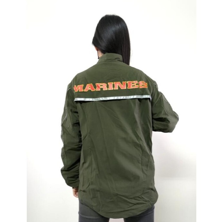 全新 美軍公發 海軍陸戰隊 運動 訓練外套 USMC-細節圖2