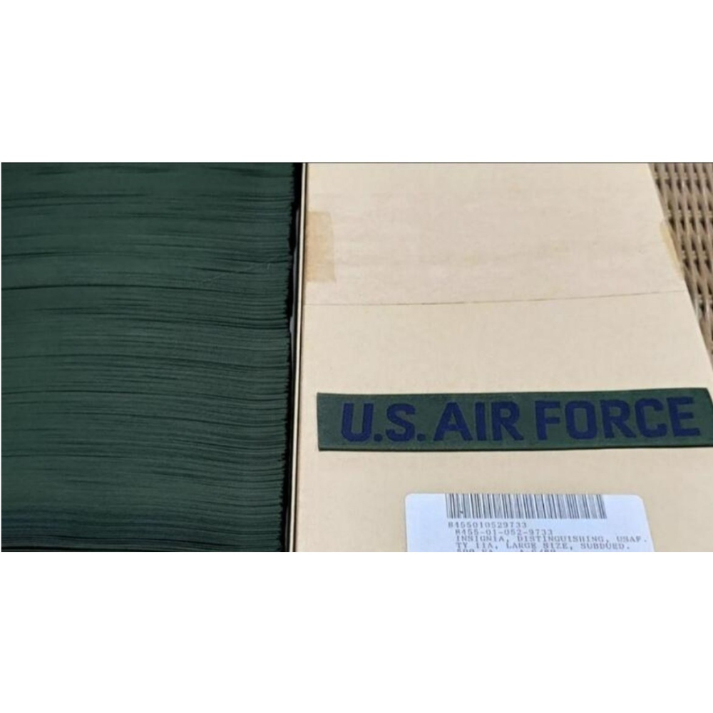 美軍公發 空軍 布章 USAF 綠&沙色-細節圖3