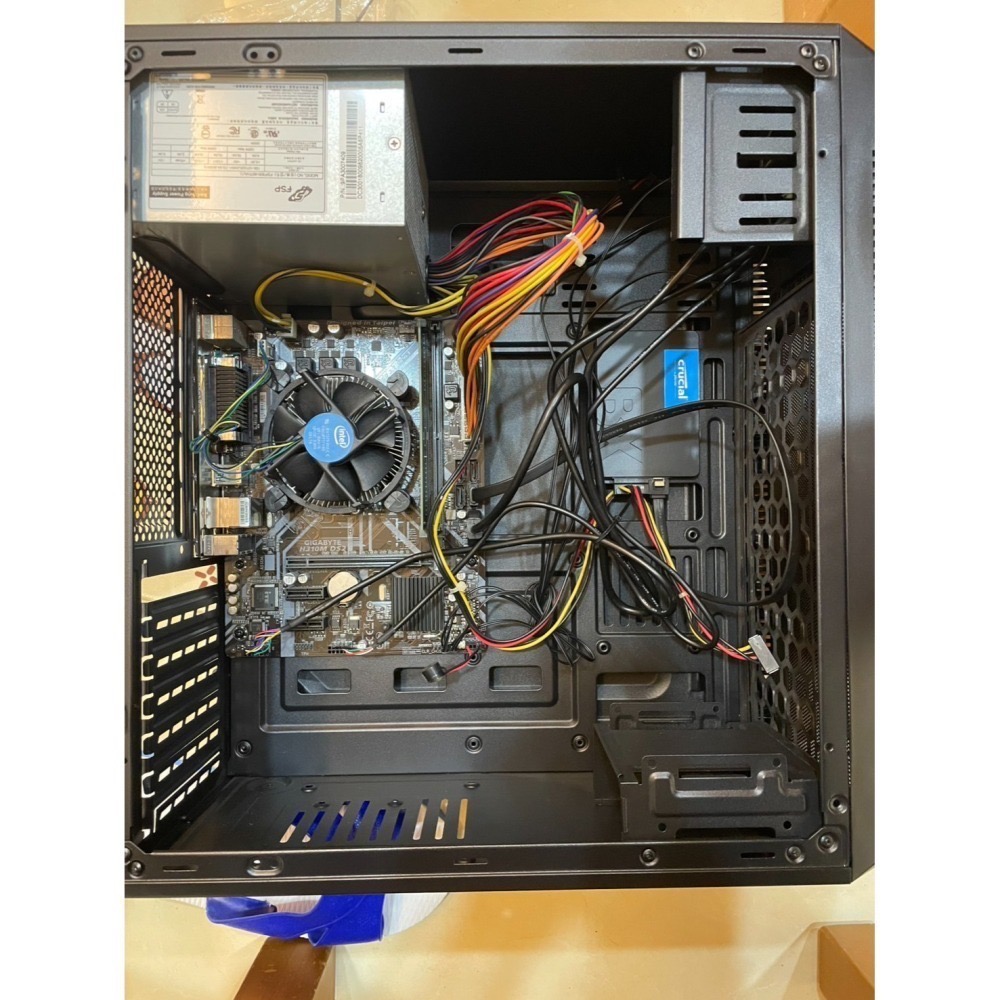 8代主機 i3-8100 四核心主機 8G+256G SSD 文書機 開機快 LOL可玩 可升級顯卡 二手電腦-細節圖3