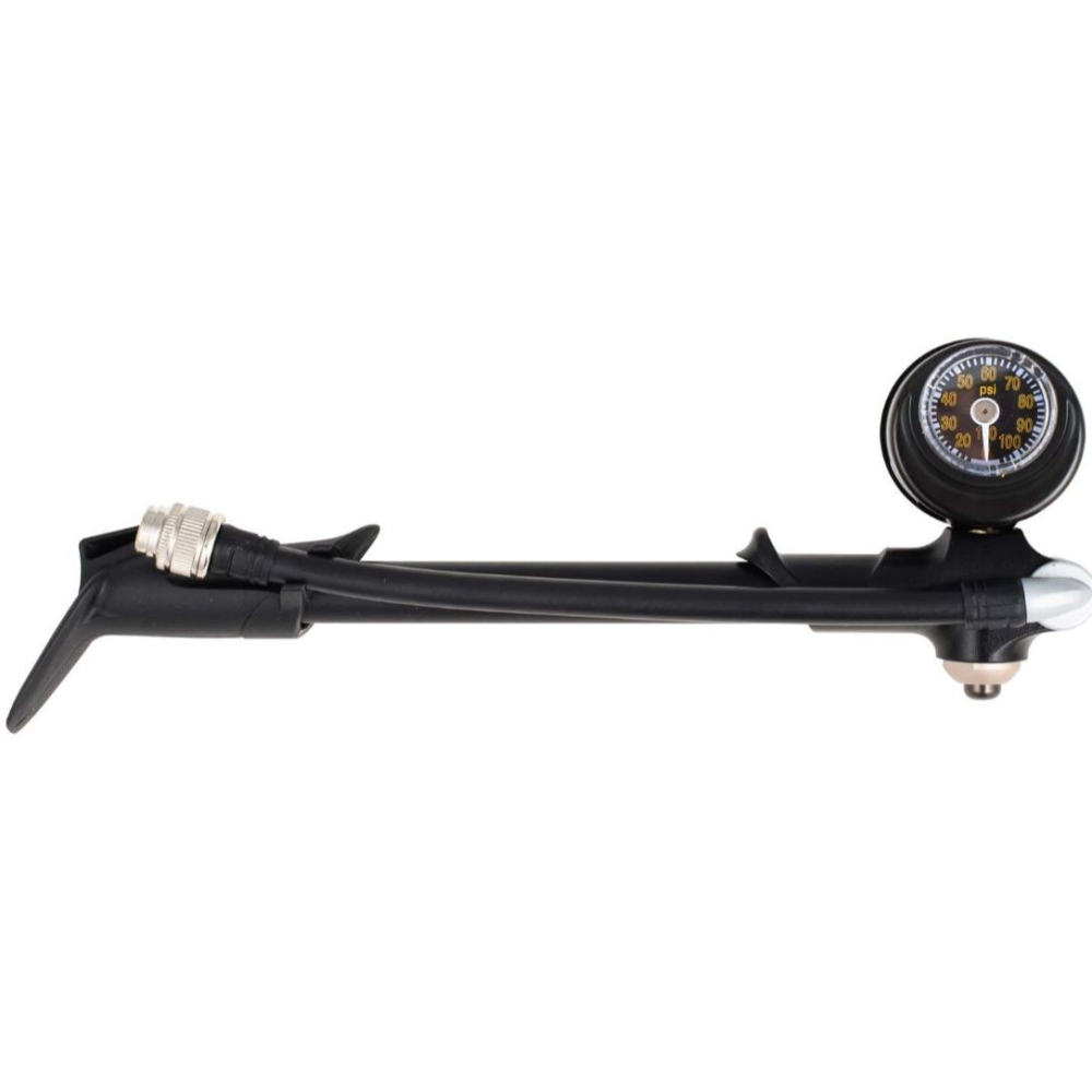 美國品牌ALPHAMOTO 登山車輪胎/避震打氣筒 300PSI 避震用高壓打氣筒(美嘴適用)-細節圖2